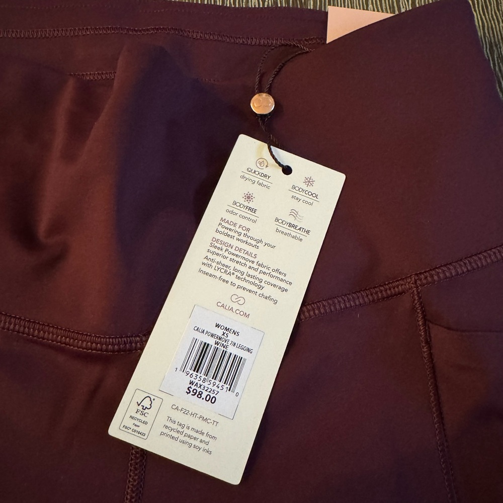 CALIA by Carrie Underwood Women's Leggings - Dark Brown